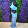 Chic Halter Skirt Set