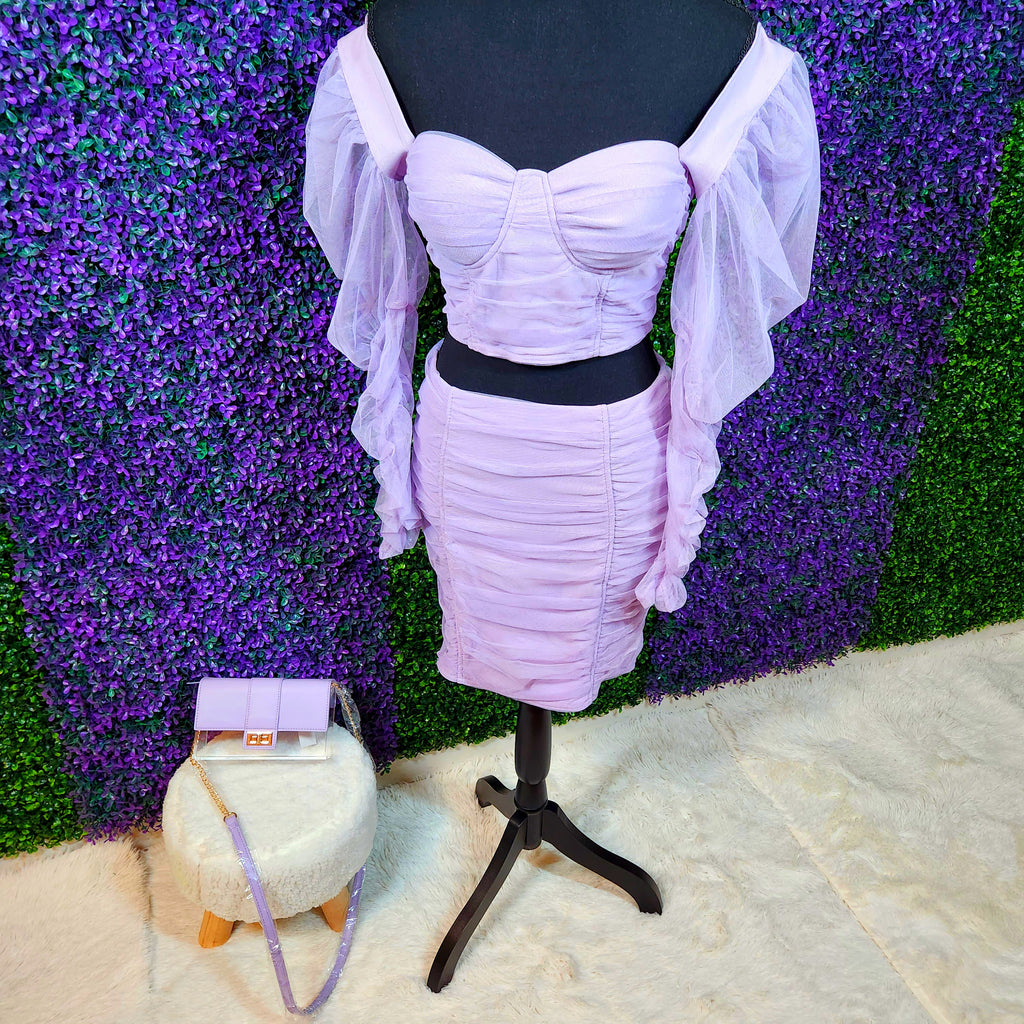 Fanci Rouge Skirt Set