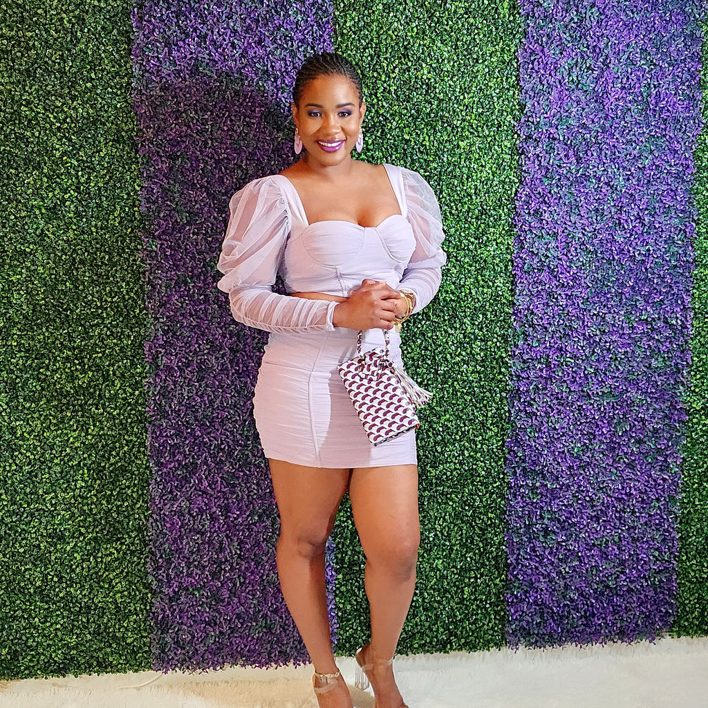Fanci Rouge Skirt Set
