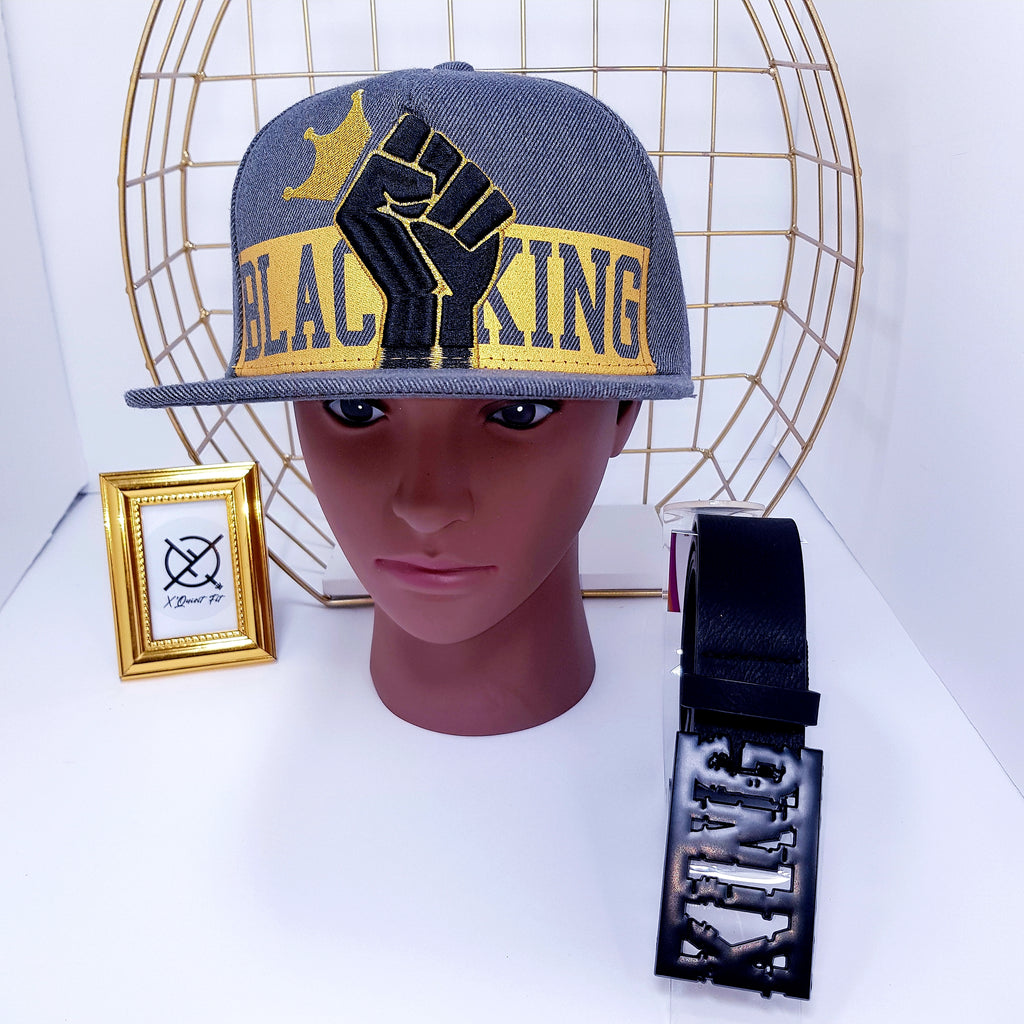 BLK King Snapback Hat