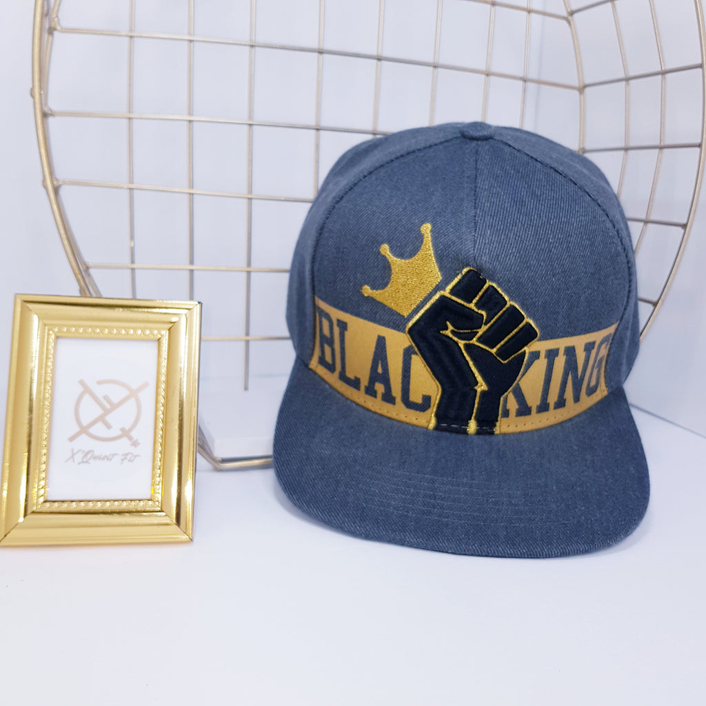 BLK King Snapback Hat