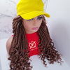 InstaCap Curly Faux Locs Wigs