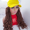 InstaCap Curly Faux Locs Wigs
