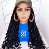 InstaCap Curly Faux Locs Wigs