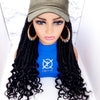 InstaCap Curly Faux Locs Wigs