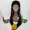 InstaCap Wig Colored Jeweled Collection - Box Braids