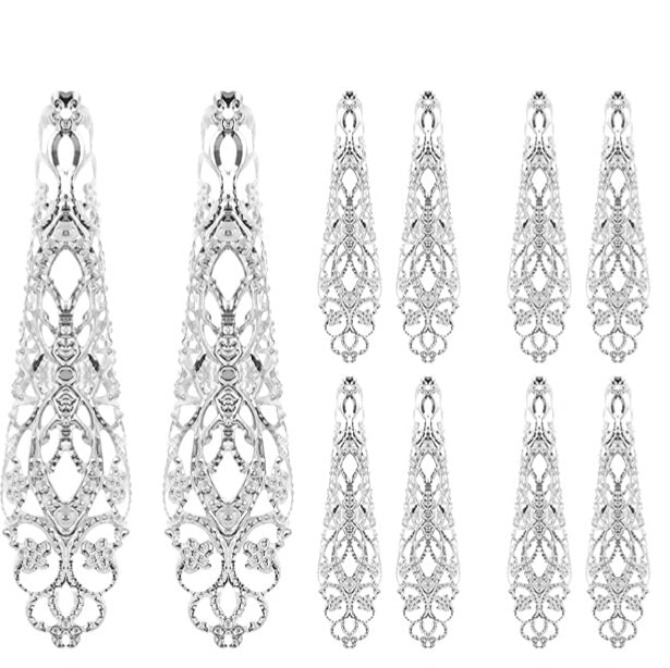 Long Aztec Queen Hair Jewel