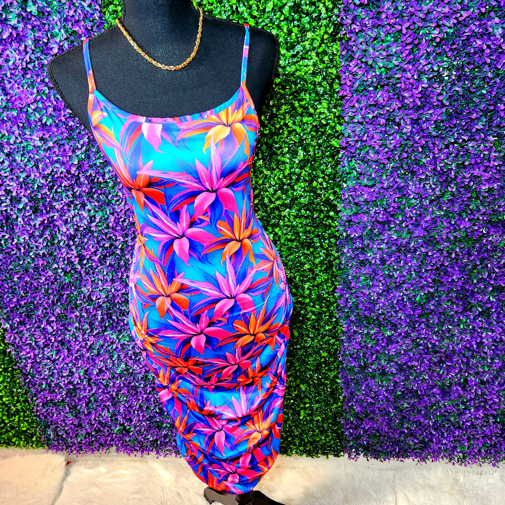 Hibiscus Rouge Dress