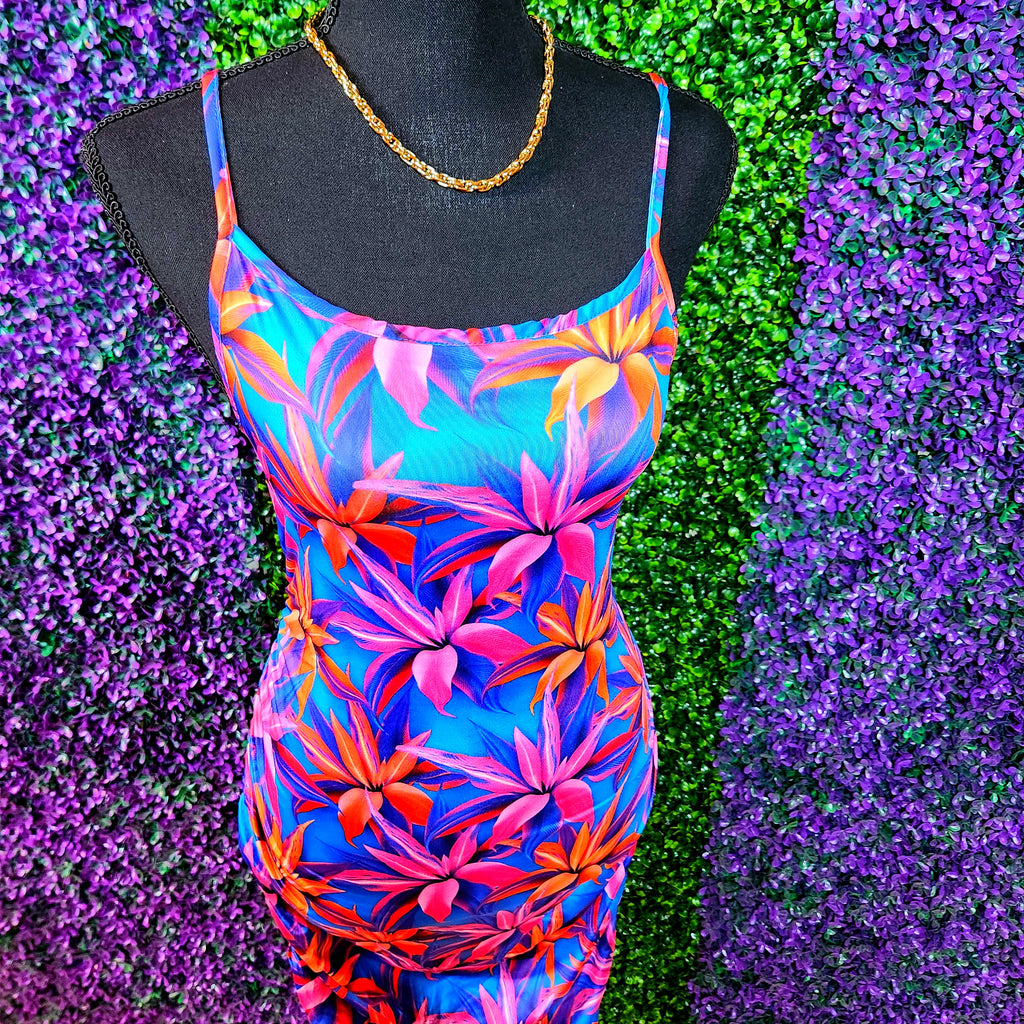 Hibiscus Rouge Dress