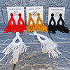 Drew Drop Bead Tassel Earring