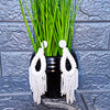 Drew Drop Bead Tassel Earring