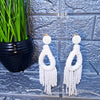 Beaded Tassel Drop Earring