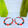 Festive Herringbone Earring