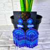 Beaded Dangle Tassel Earring