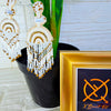 Beaded Dangle Tassel Earring