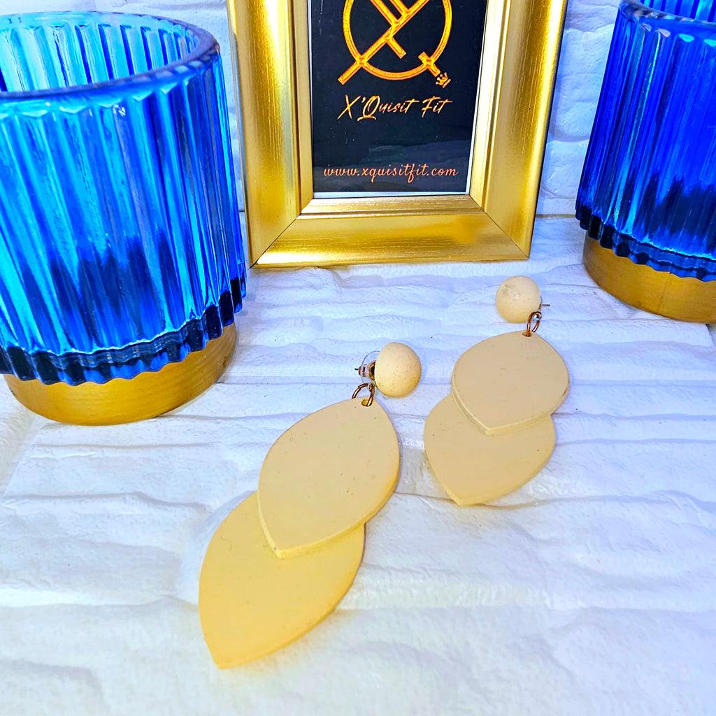 Layer Leaf Earring