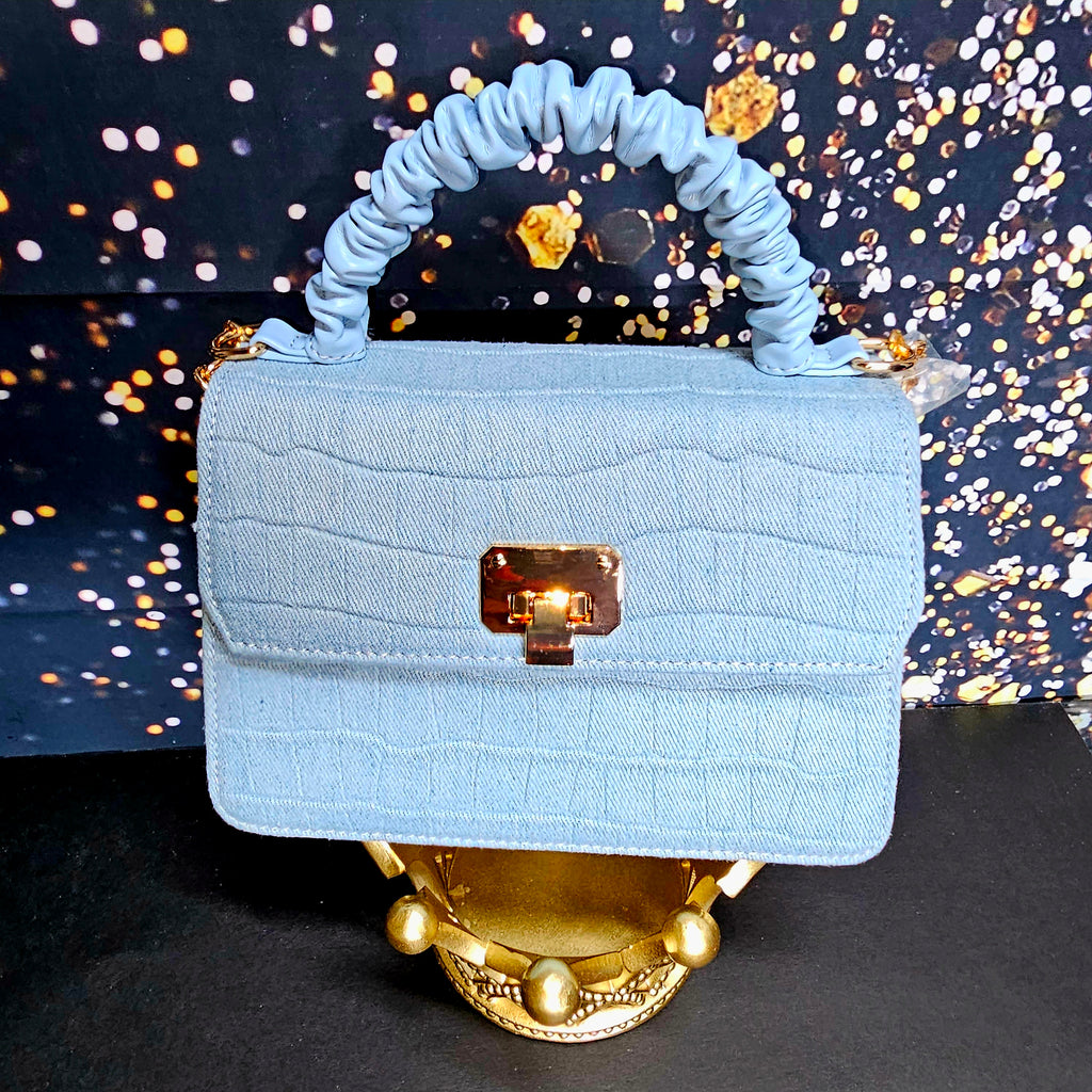 Denim Wave Bag