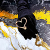 Open Hearted Statement Ring