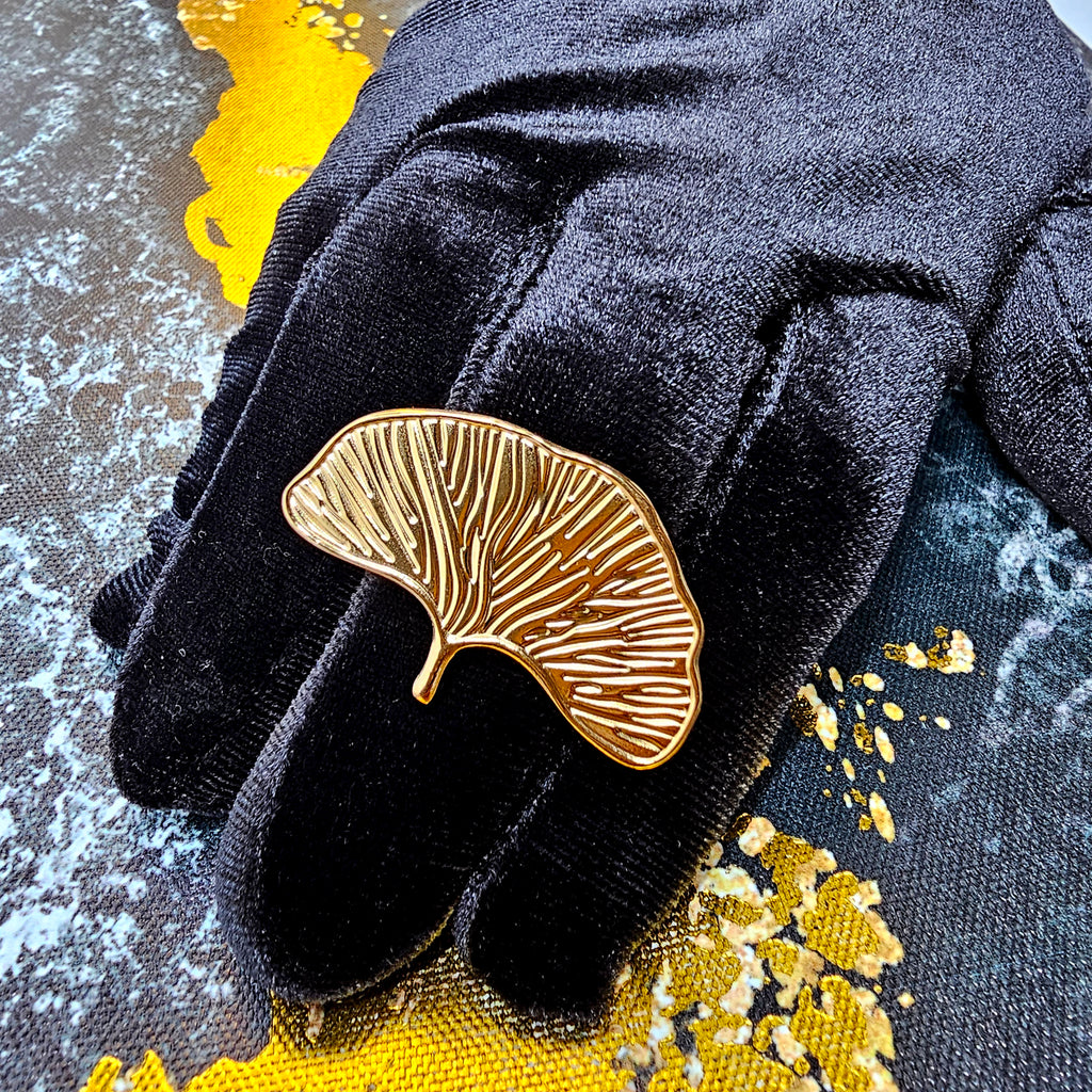 Coral Flower Statement Ring