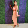 Chic Halter Skirt Set