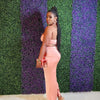 Chic Halter Skirt Set