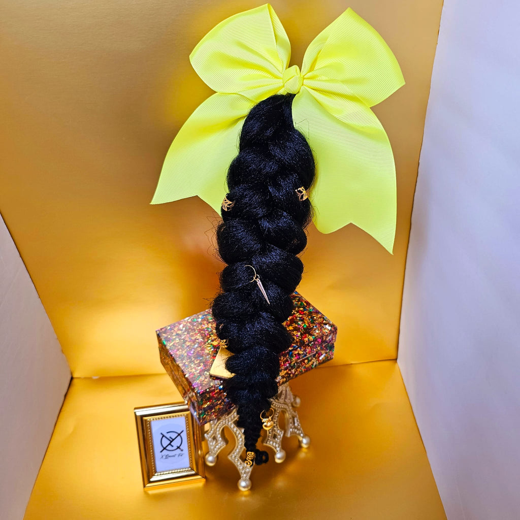 Chi Butterfly Braided Ponytail