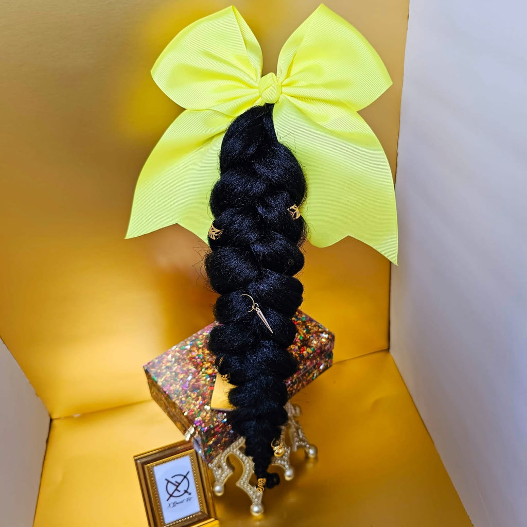 Chi Butterfly Braided Ponytail