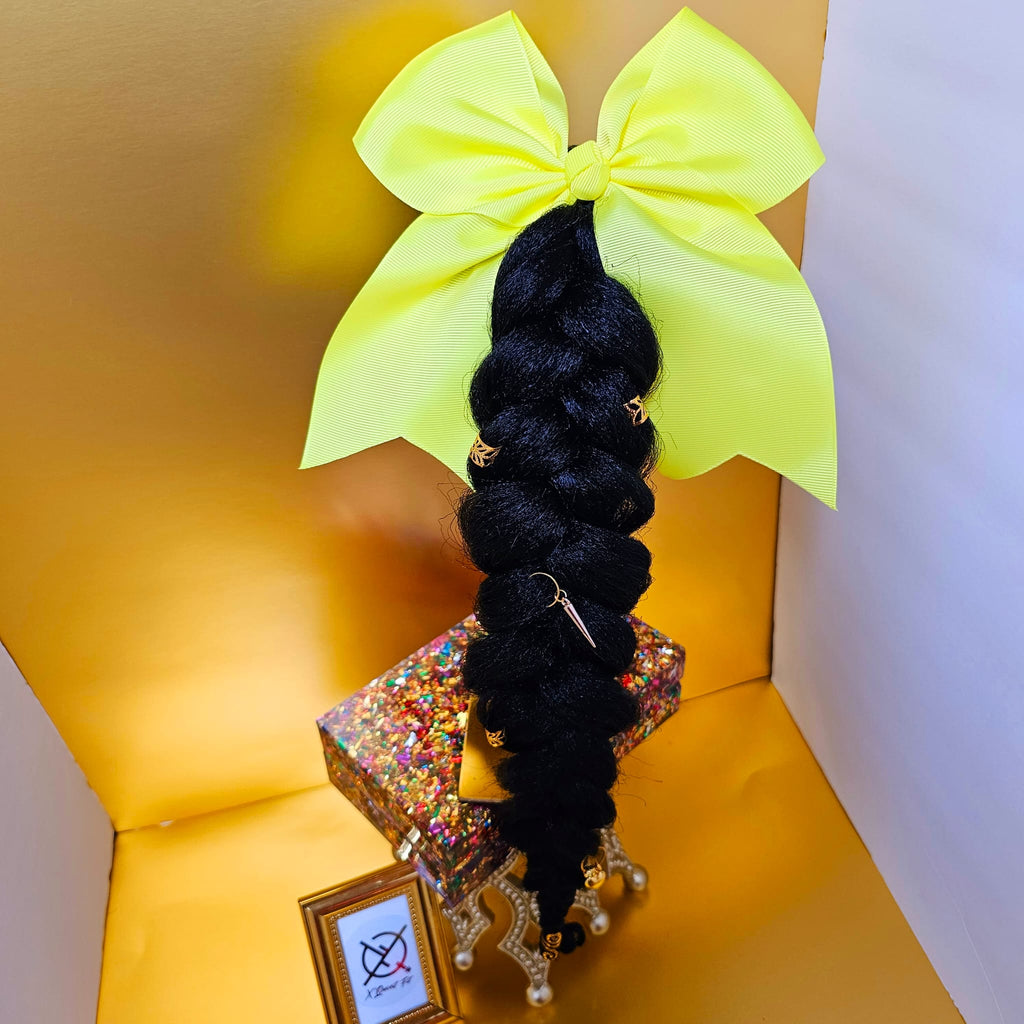 Chi Butterfly Braided Ponytail