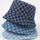 Checker Board Denim Bucket Hat