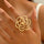 Wild Rose Statement Ring
