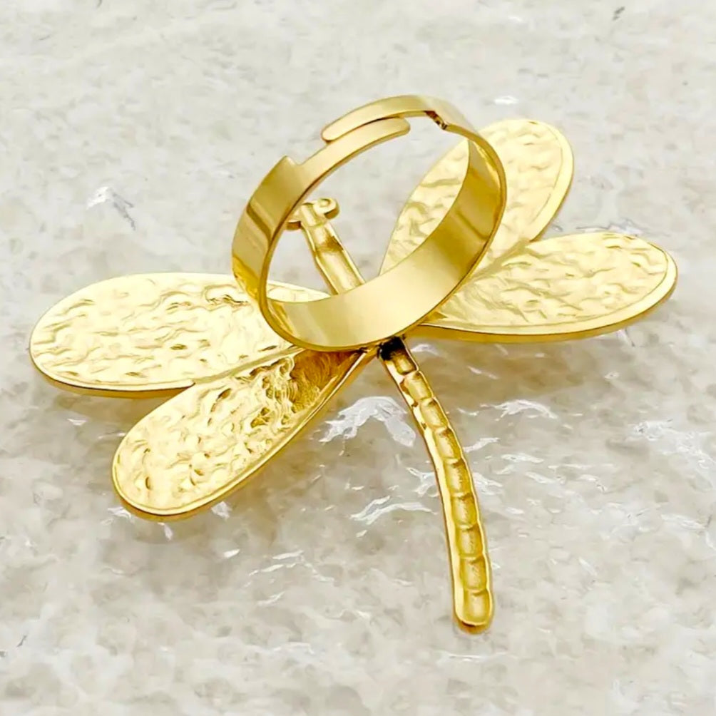 Dragon Fly Statement Ring