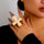 Cross Me Statement Ring