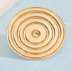 Hypnotized Round Statement Ring