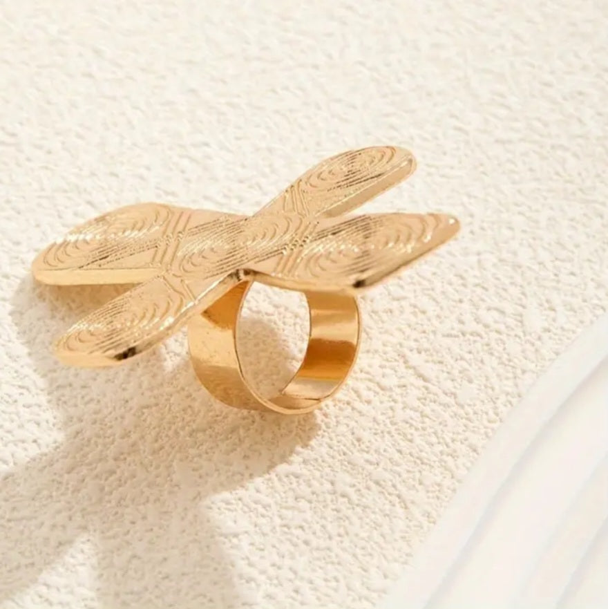 Cross Me Statement Ring