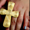 Cross Me Statement Ring