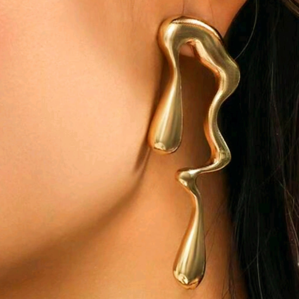 Waterdrop Irregular Earrings