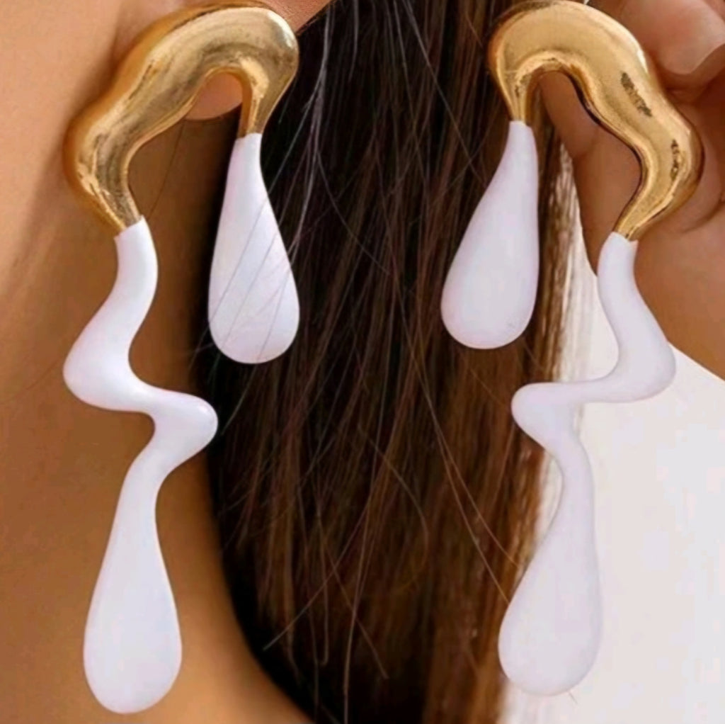 Waterdrop Irregular Earrings