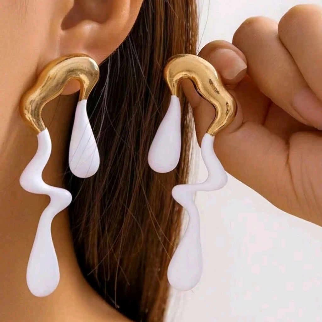 Waterdrop Irregular Earrings