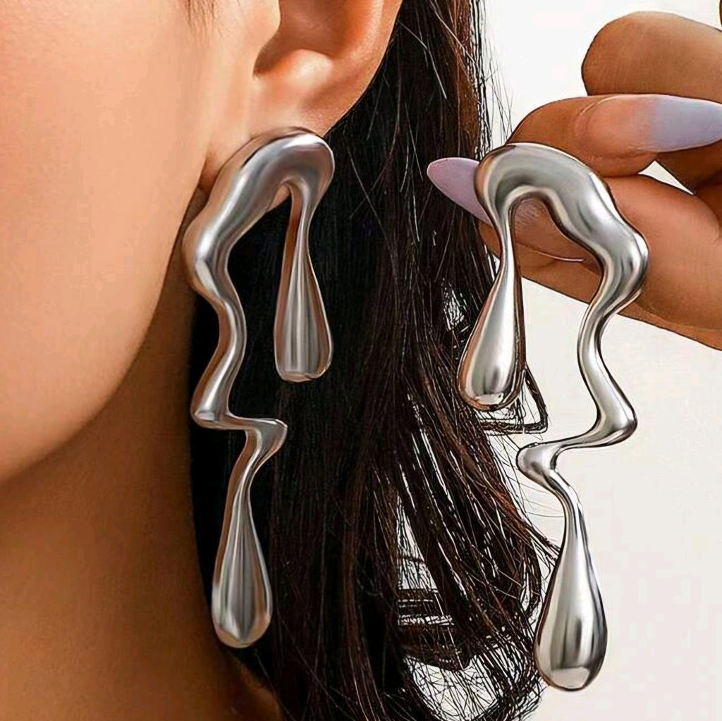 Waterdrop Irregular Earrings