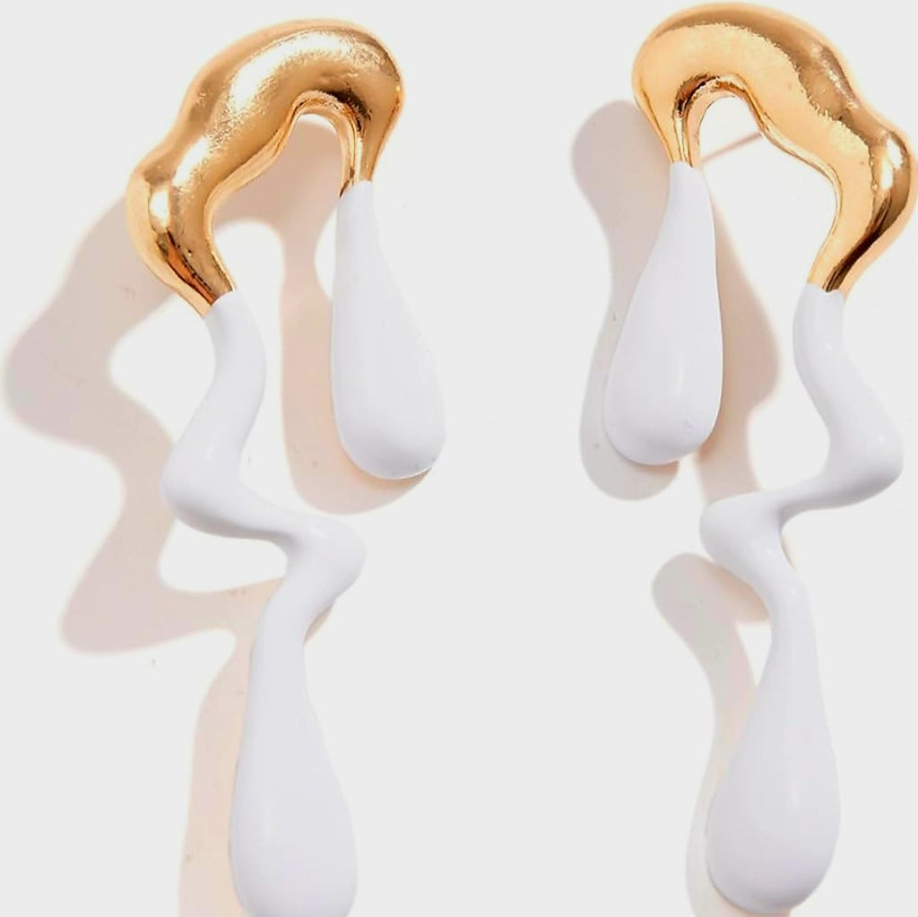Waterdrop Irregular Earrings
