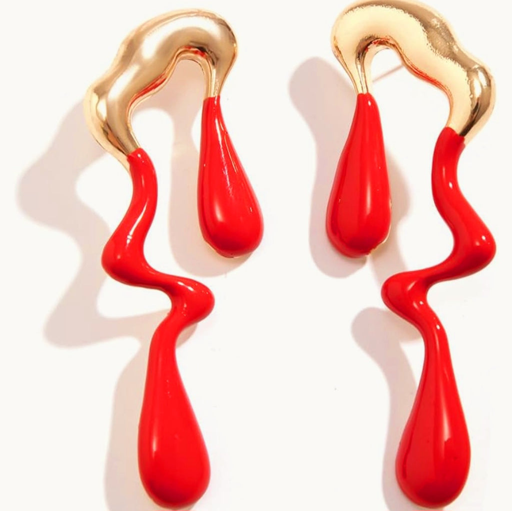 Waterdrop Irregular Earrings