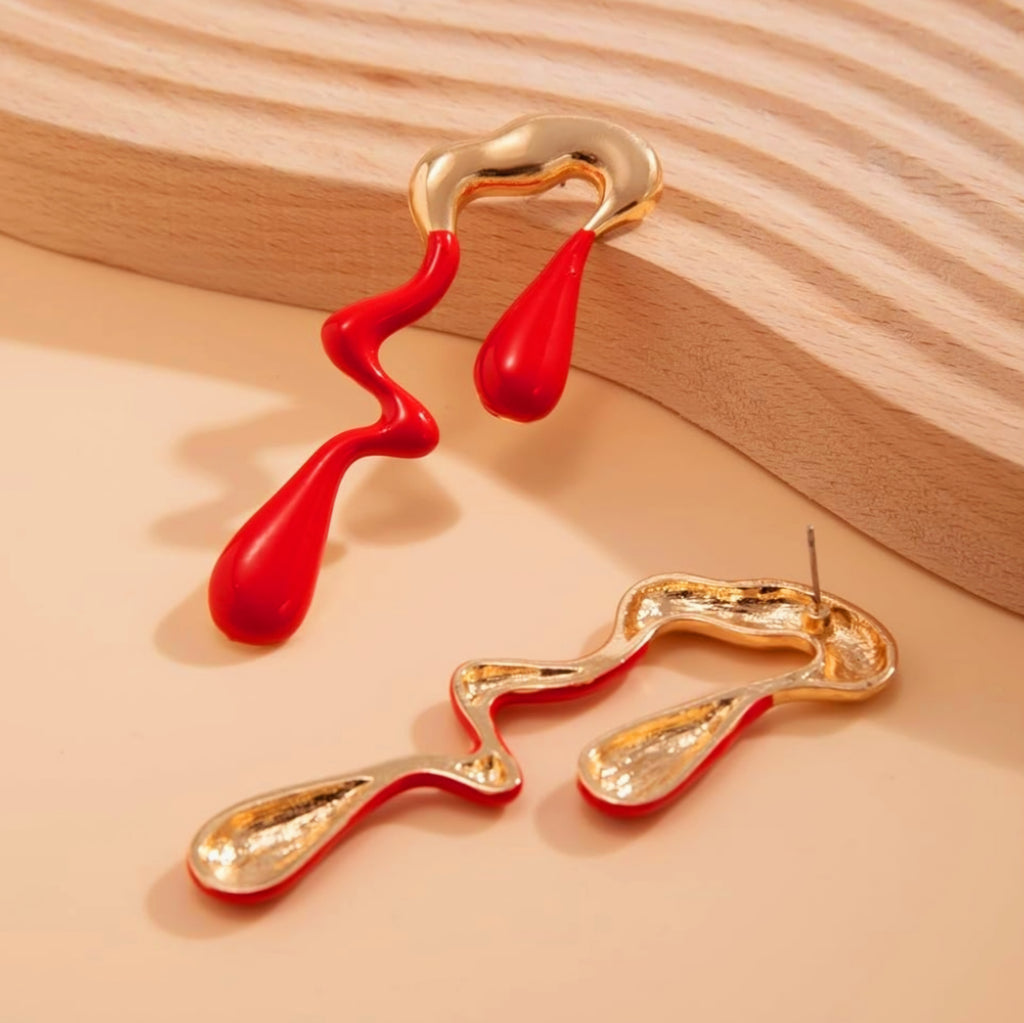 Waterdrop Irregular Earrings