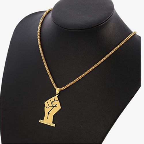 Fist BLM Necklace