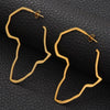 Africa Shape Earings