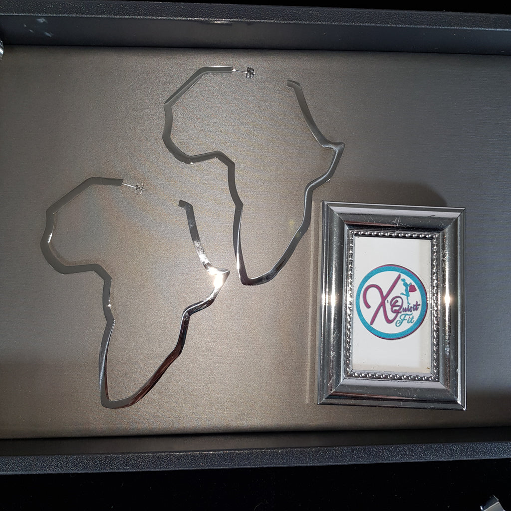 Africa Shape Earings