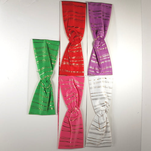 Golden Stripes Headbands