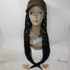 InstaCap Wig Colored Jeweled Collection - Box Braids