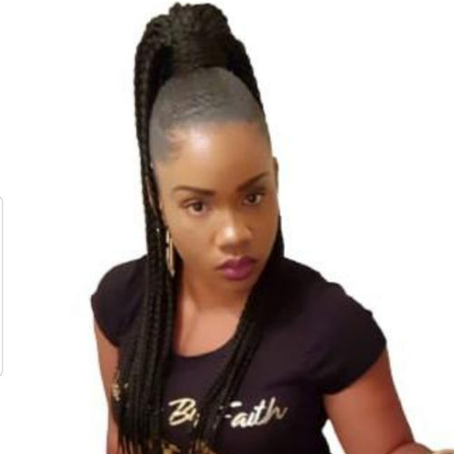 Quick Braided Pony Hair Piece