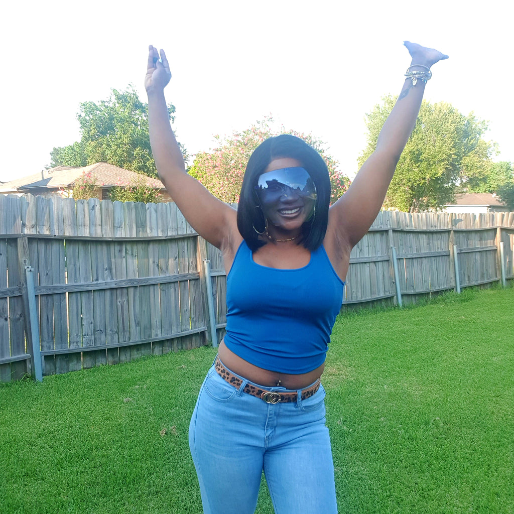 Unisex Bubble Face Shields & Waist Bag Set