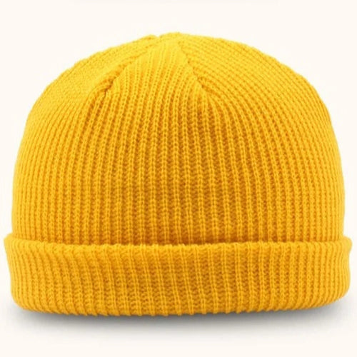 Docker Brim Skull Beanie